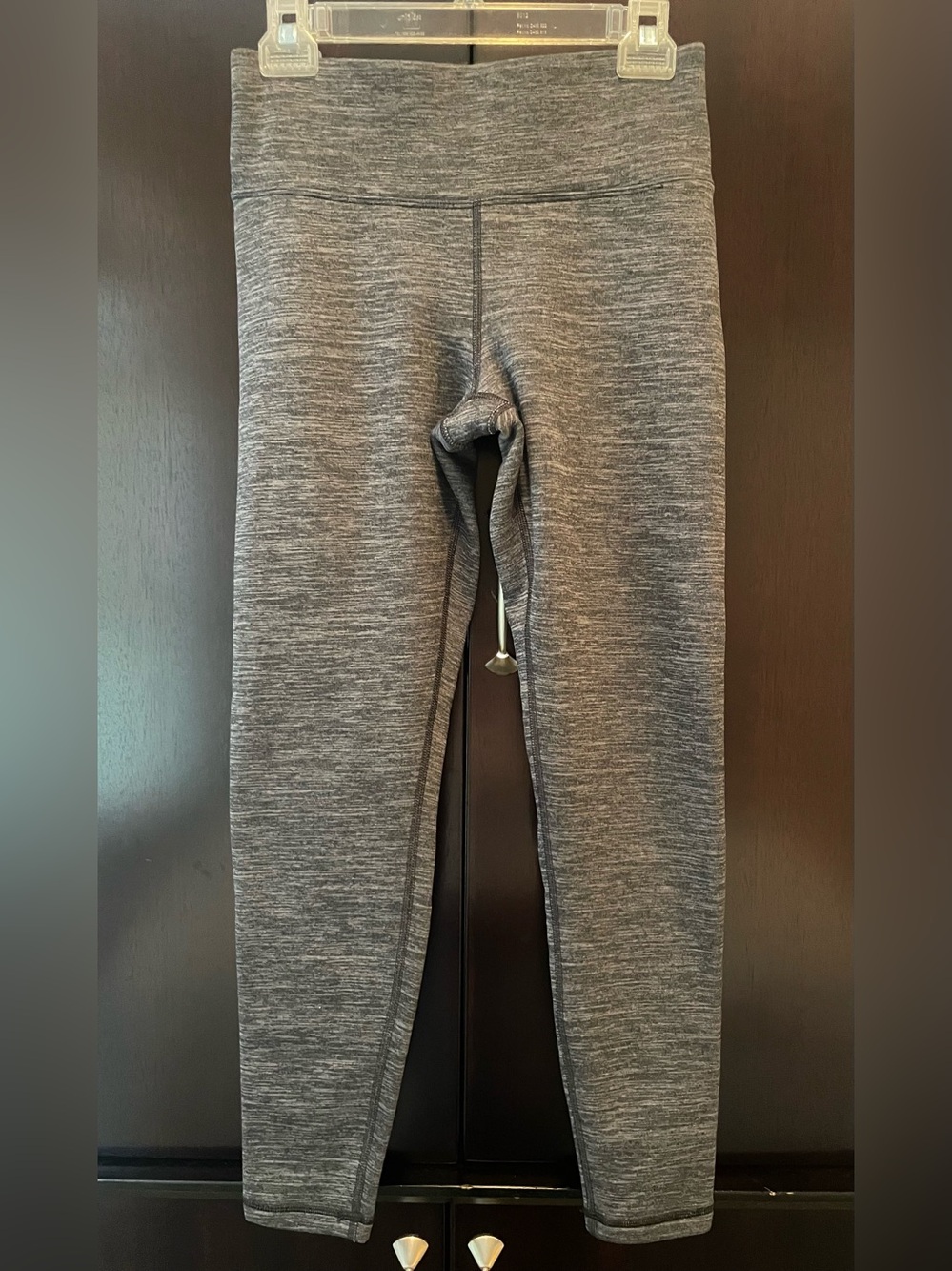 Athleta Heather Gray Women’s Performance Fleece-Lined Leggings
